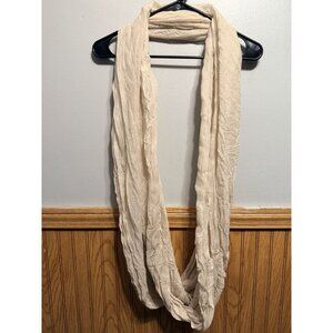 Faded White Women’s Infinity Scarf